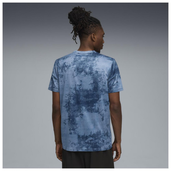 Puma Ανδρική κοντομάνικη μπλούζα Train All Day Essentials Allover Printed Tee Puma Ανδρική κοντομάνικη μπλούζα Train All Day Essentials Allover Printed Tee